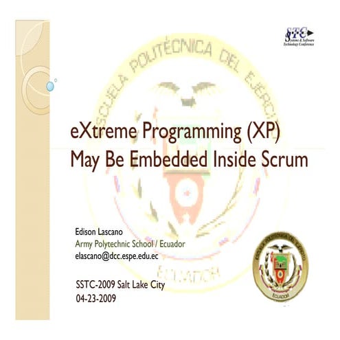 eXtreme Programming May Be Embedded inside Scrum