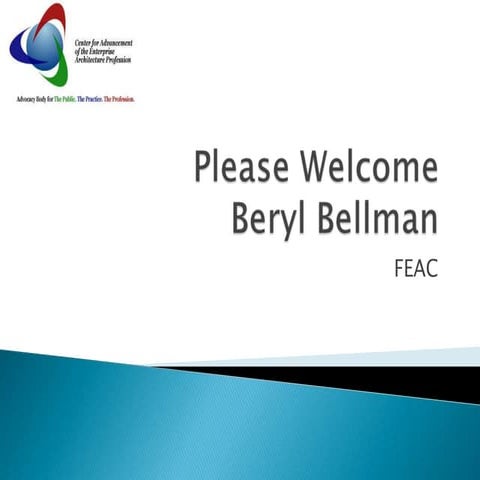 2009 Summit Event Master Keynote Bellman