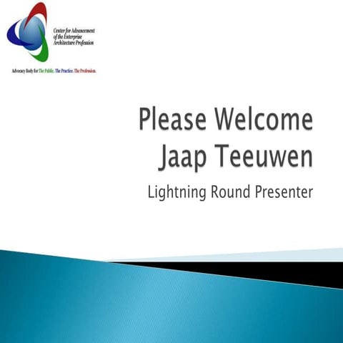 2009 Summit Event Master Lightning Round Jaap Teeuwen