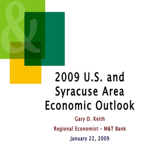 2009 Syracuse Economic Outlook