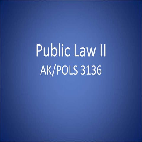 presentation on Public law including admistration.ppt