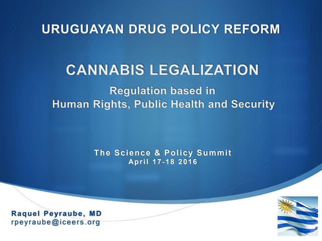Cannabis Science & Policy Summit - Day 1 - Peyraube