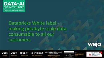 Databricks Whitelabel: Making Petabyte Scale Data Consumable to All Our Custo...