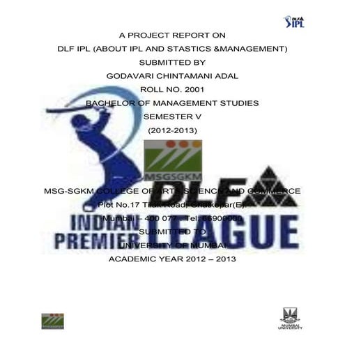 DLF IPL (200 marks black book   )