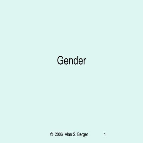 gender