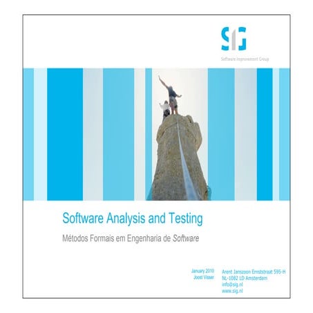 2010 01 lecture SIG UM MFES 1 - Intro and testing