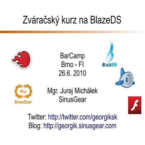 BarCamp - Zváračský kurz na Web