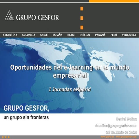 2010-06-30 (UC3M) daniel molina gesfor I jornadas eMadrid