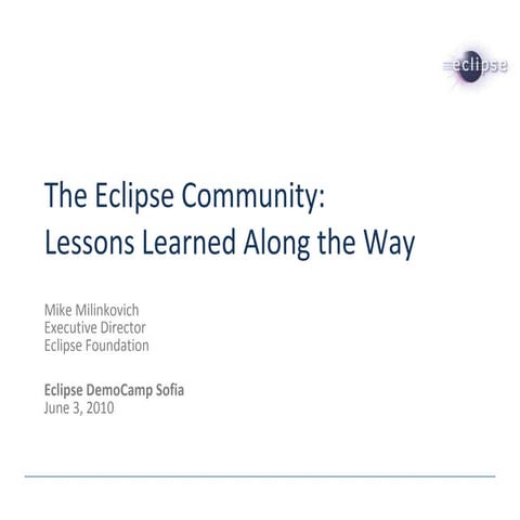 Eclipse DemoCamp Sofia - 
