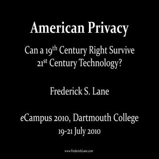 2010-07-20 American Privacy