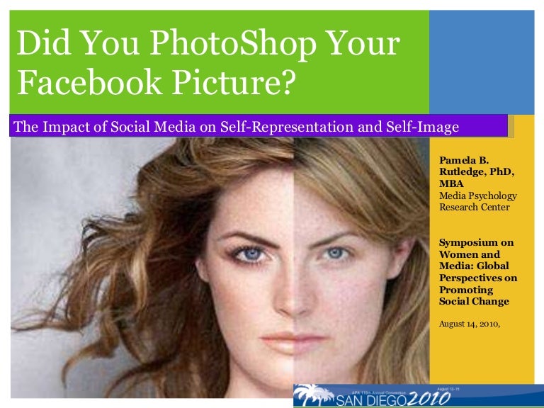 The Impact Of Social Media On Women S Self Image And Self Representat