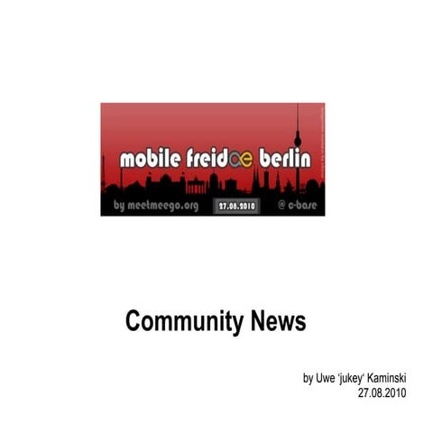 2nd mobile-freidae - Community News