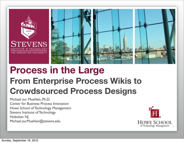 Modeling in the Large Keynote