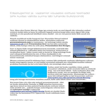 esitlus - pigem napp