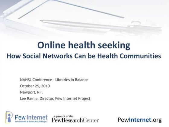 Online health seeking