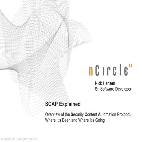 2010-12 SCAP Explained 