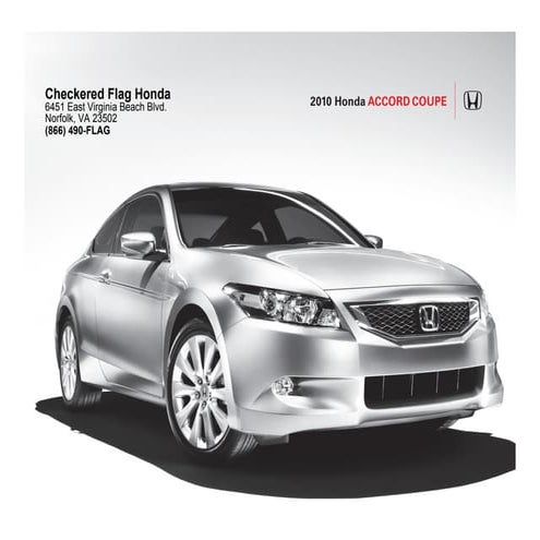 2010 Honda Accord Coupe Virginia Beach