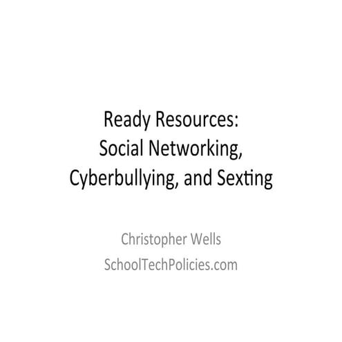 2010 counselors-cyberbullying&sexting