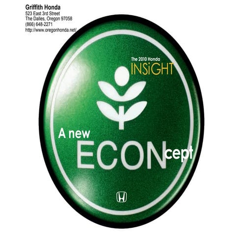 2010 Honda  Insight Hybrid Boston