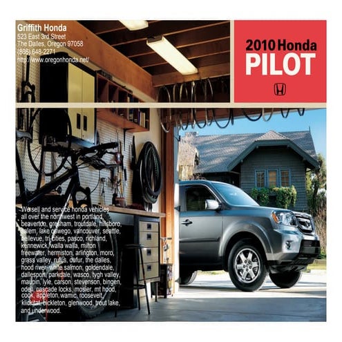 2010 Honda Pilot Boston