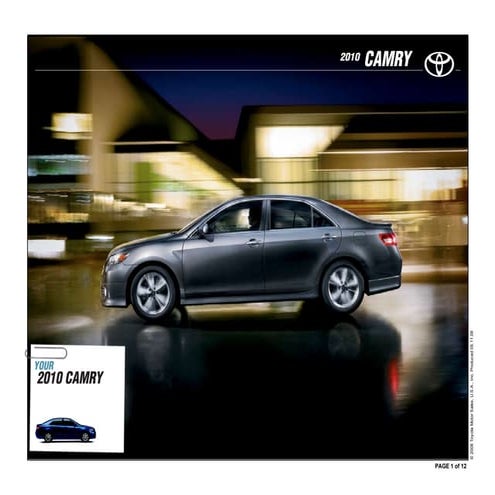 2010 Toyota Camry from Toyota of Des Moines