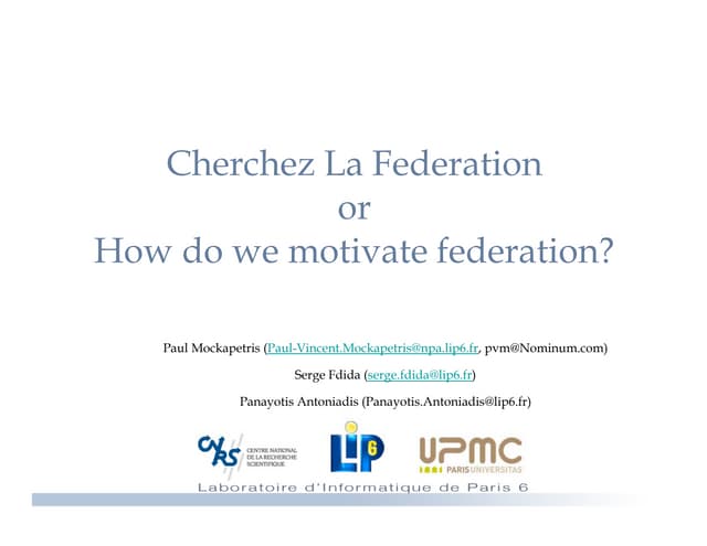20100120 Pvm Cherchez La Federation