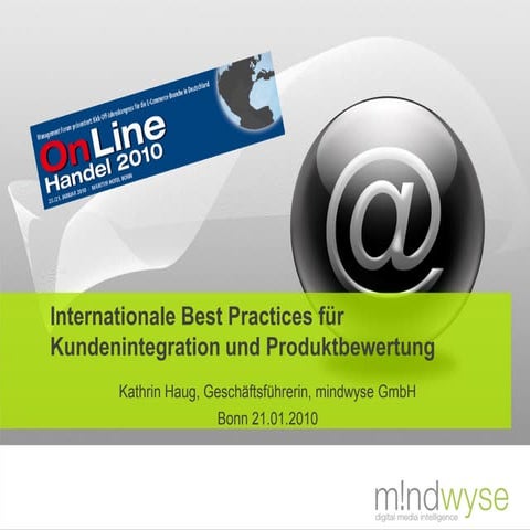 Internationale Best Practices für Kundenintegration und Produktbewertung