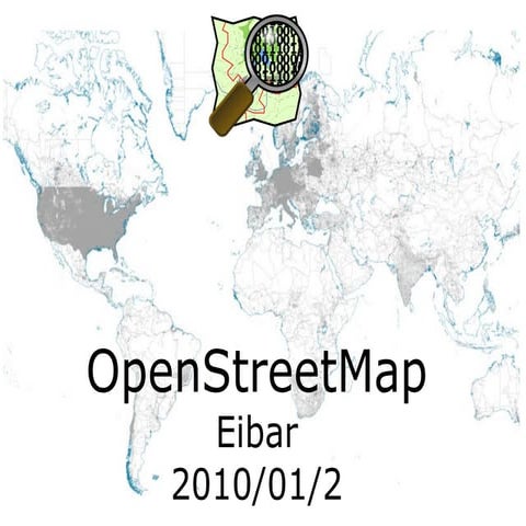 JOSM ikastaroa - OpenStreetMap - Tagzania Eibarren