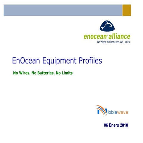 EEP-EnOcean Profiles v02.00