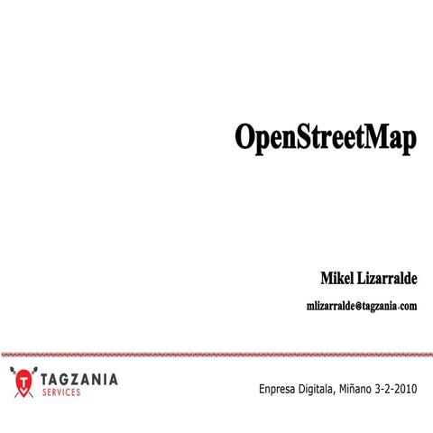 OpenStreetMap, alternativa libre a Google Maps