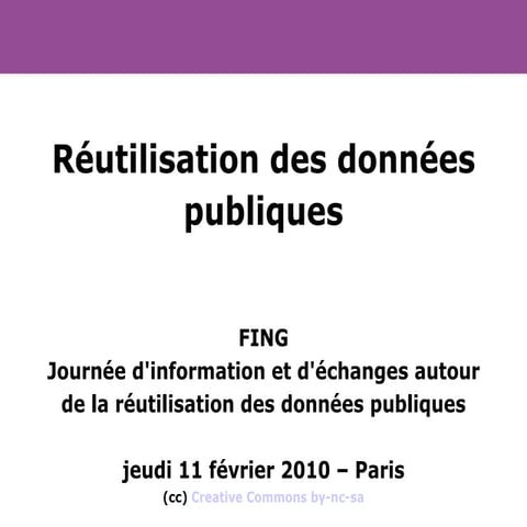 20100211    Partage De DonnéEs Publiques V2