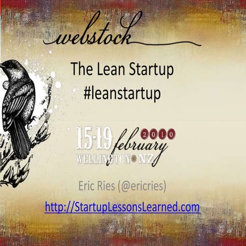 2010 02 19 the lean startup - webstock 2010