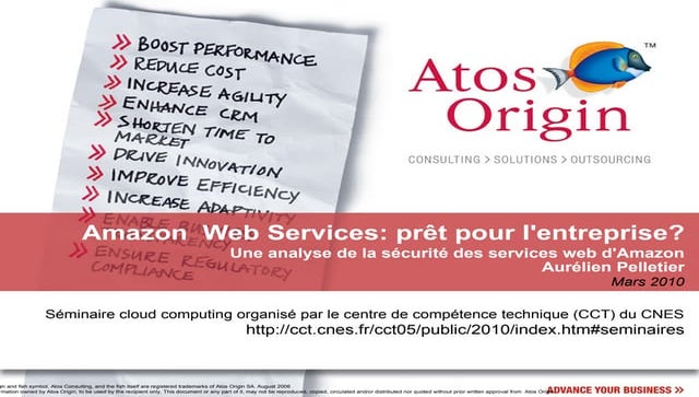 Sécurite Amazon Web Services