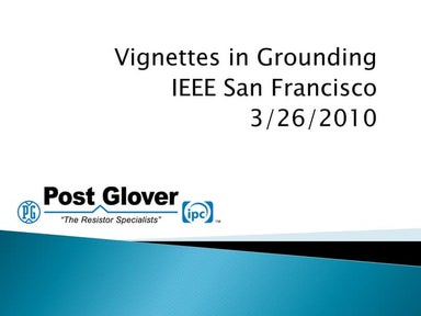 Vignettes in Grounding