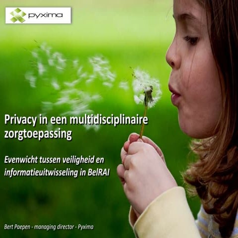 Privacy in een multidisciplinaire zorgtoepassing
