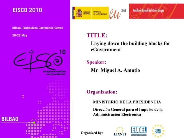 20100521 Laying down the building blocks for eGovernment