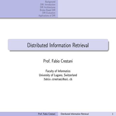 20100528 distributedinformationretrieval crestani_lecture01-02