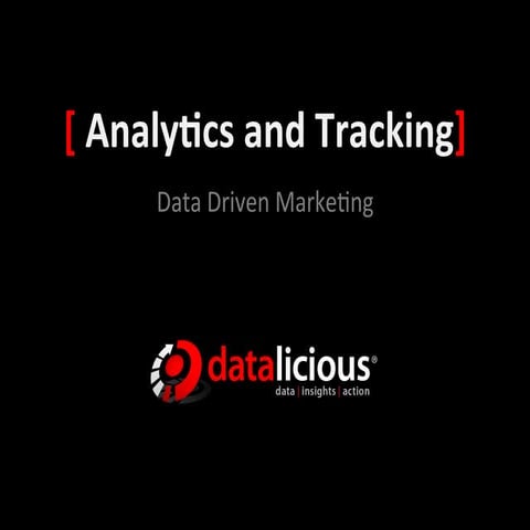 Analytics and Tracking 