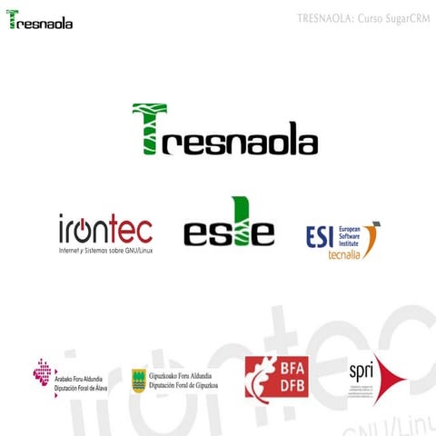 Curso completo de CRM + SugarCRM