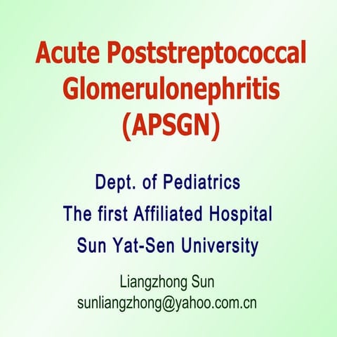 20100603 acute glomerulonephritis