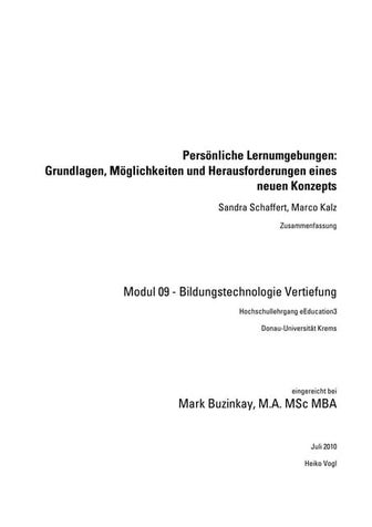 201007011 m09 zusammenfassung_persoenliche_lernumgebung_grunlagen_moeglichkei...