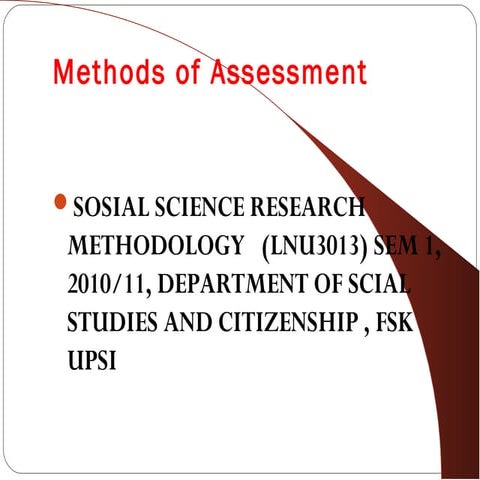20100716170705 methods of assessment