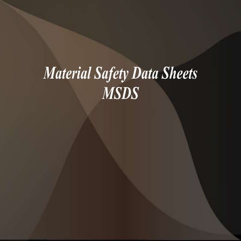 The 16 sections of the msds | DOCX