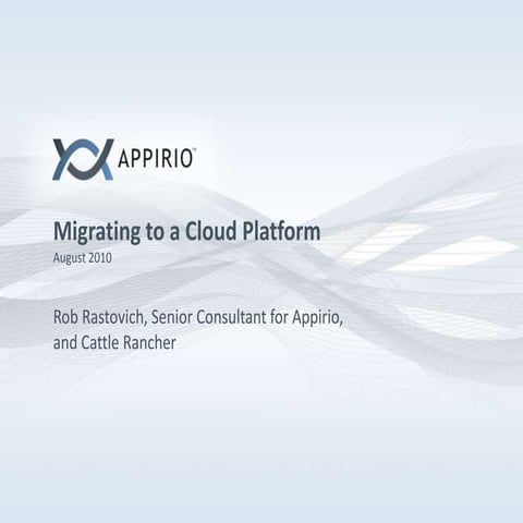 Build vs Migrate to PaaS