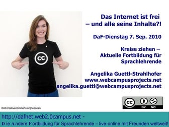 Creative Commons, legale Bildernutzung im Internet