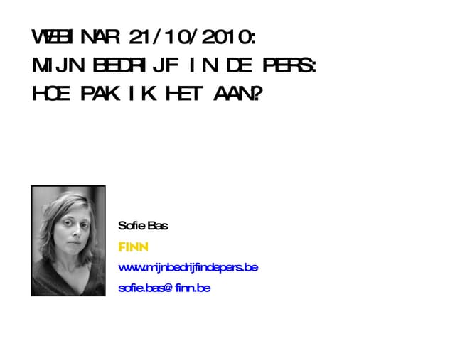 2010 10 21_webinar_mijn bedrijf in de pers