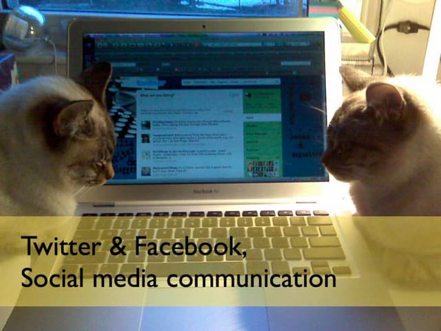 Twitter and Facebook, 1time Lecture _ in Seoul Women University _ 20101022