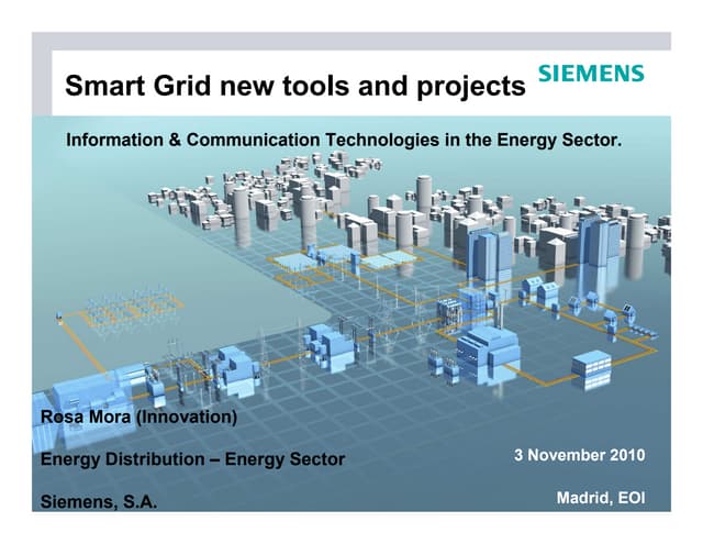 Tecnologías de la información y las Comunicaciones en el sector energético: N...