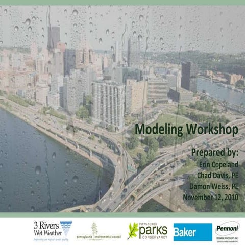 Workshop on Storm Water Modeling Approaches