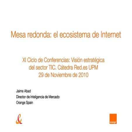 El Ecosistema de Internet